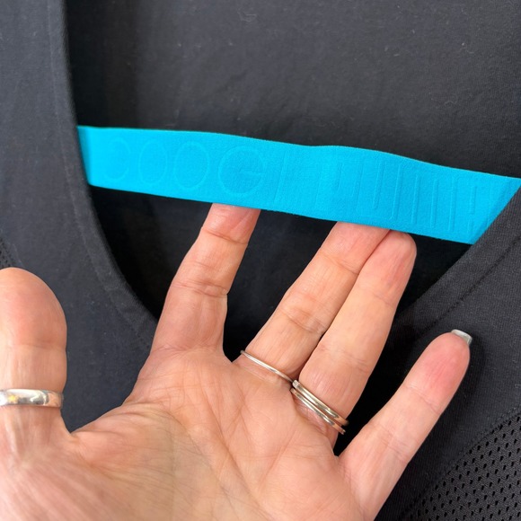 Puma X Coogi Black Bodycon Dress 3/4 Sleeve Crew Neck Scoop Back Womens Sz Small - Picture 5 of 9